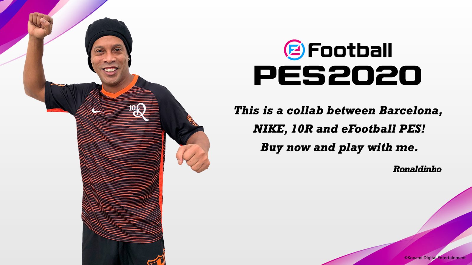 Nike x FC Barcelona x Ronaldinho PES 2020 Kit Revealed Footy